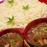 親鶏肉ダシのナメコたっぷり山菜つけタレ